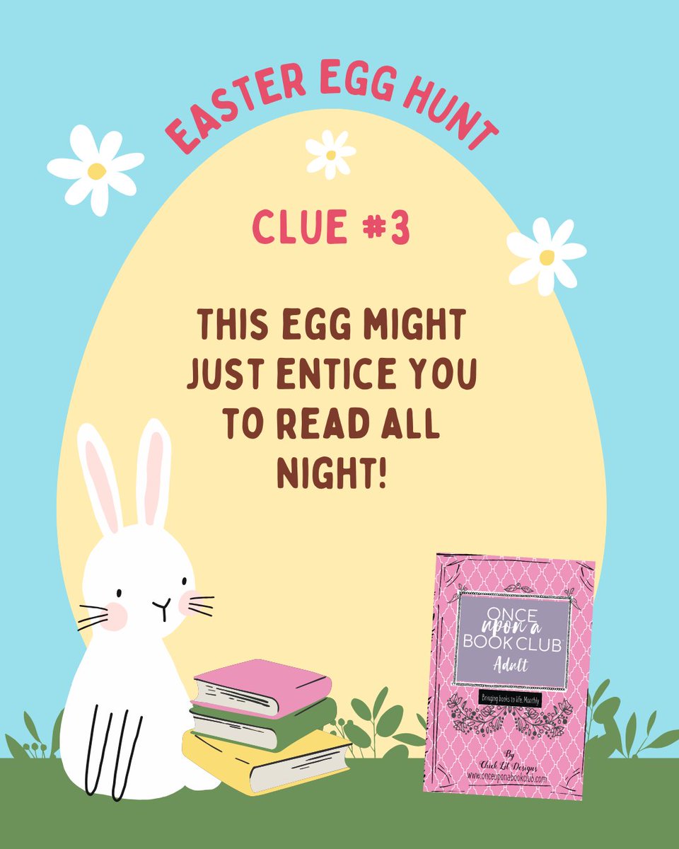 OUABookClub's tweet image. The Once Upon a Book Club team has decided to throw an Easter Egg Hunt! 🐣 Read the clues for the locations of each egg, then head to our website l8r.it/XfTP and start hunting before these discount codes scamper away! 🐇 #ouabc #scavengerhunt #prize #giftcard #books
