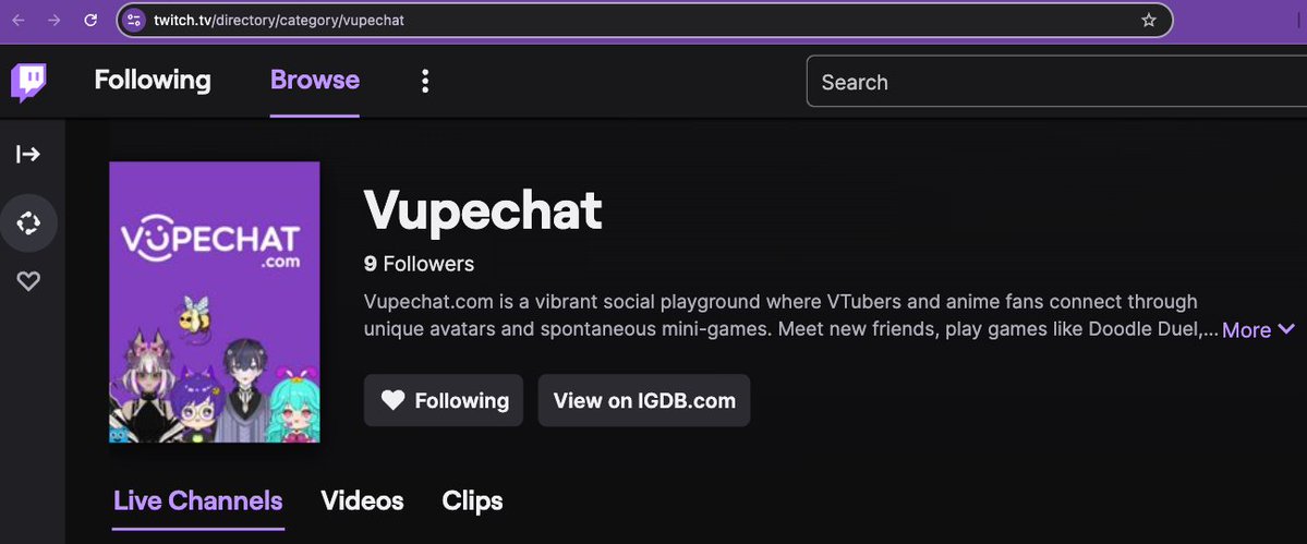 Vupechat tweet media