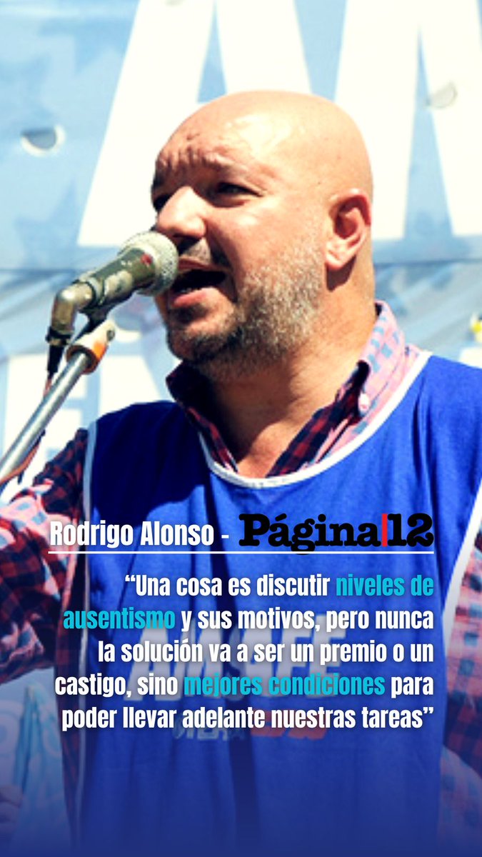 🎙 NOTA A RODRIGO ALONSO, SEC. GRAL AMSAFE 

pagina12.com.ar/819232-un-prem…

#AMSAFE #BastaDeAjuste #NadaNosRegalaron