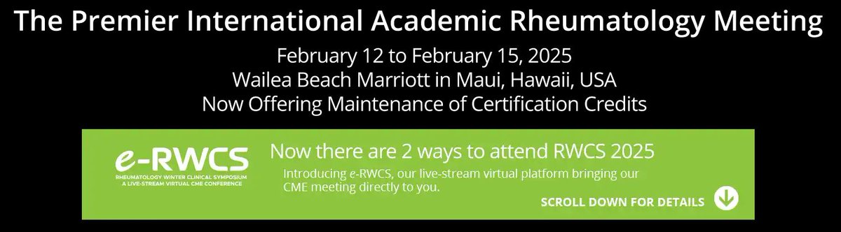 RWCS is a meeting designed for practical impact. "Clinically relevant, high-yield info in a great location." Don't miss RWCS 2026. Register Now: buff.ly/ZrMXh4S