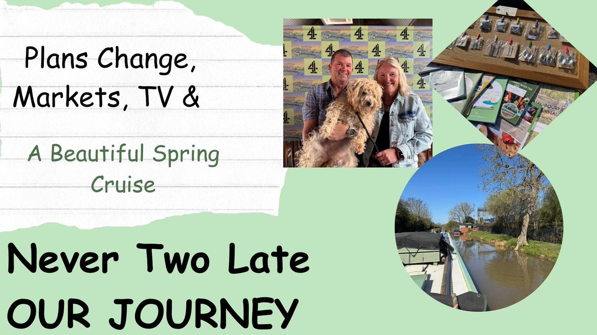 NeverTwoLate1's tweet photo. Hi, just to let you know, the latest vlog has gone live. I aim to get a vlog out every Saturday just after 6 pm.
https://t.co/ycHW4vXYTE
#NarrowboatAdventures #newvideo #vloggingchannel #NarrowboatLife #CanalLife #CanalVlog #NeverTooLateOurJourney #countryside #newvlog https://t.co/R9yBQl5Qrv
