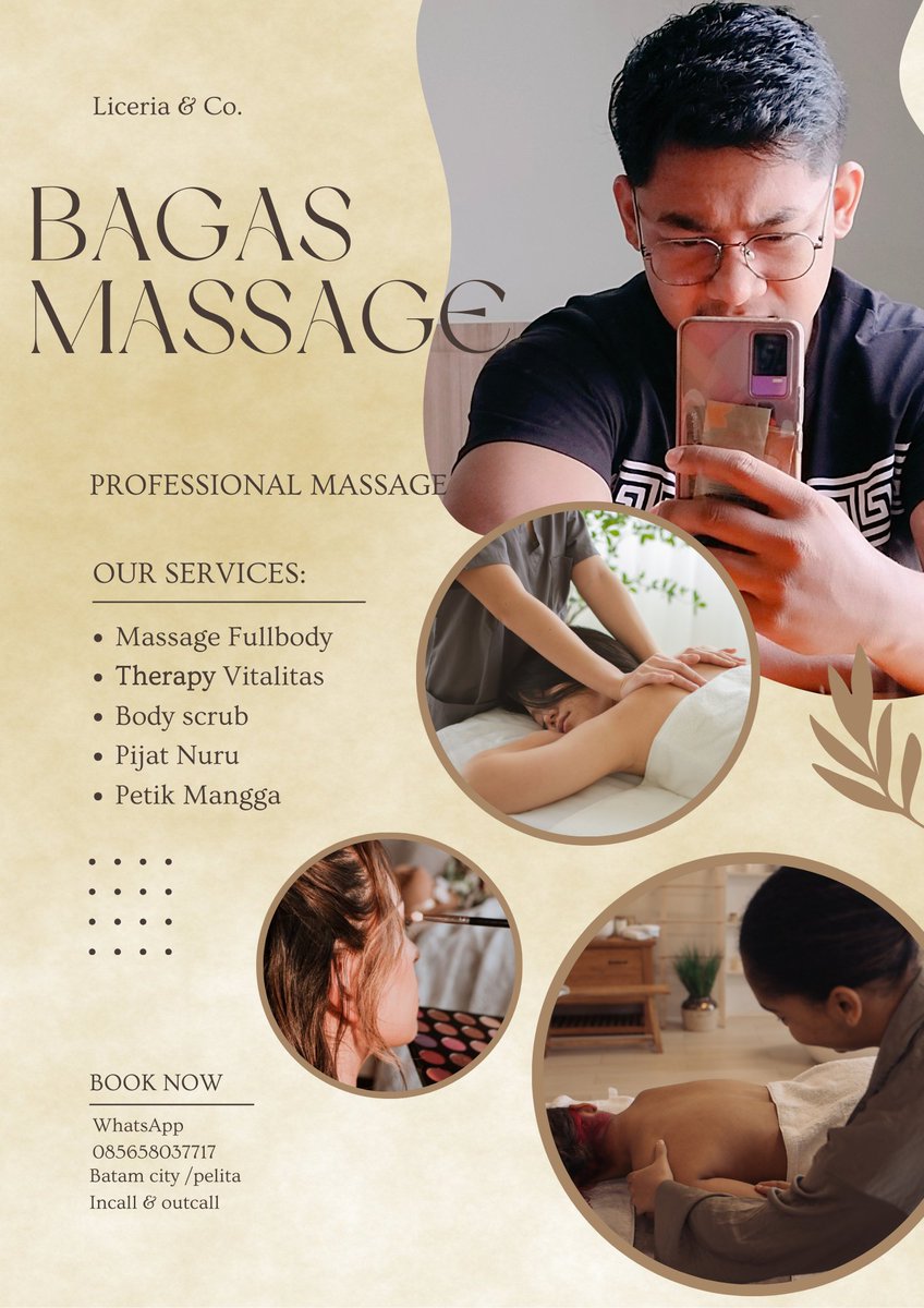 bramsandy50's tweet photo. Massage fullbody dan vitalitas
085658037717
Real no scam. 
#pijatbatam #massagebatam #bagasumbara #massage_bodytobody #PijatvitalitasPria #pijatjakarta #massagesingapore #pijatbatin #batammassage #pijatsensual #pijatplusplus #pijatpanggilan #PIJATFULLBODY https://t.co/yebOi8KKty