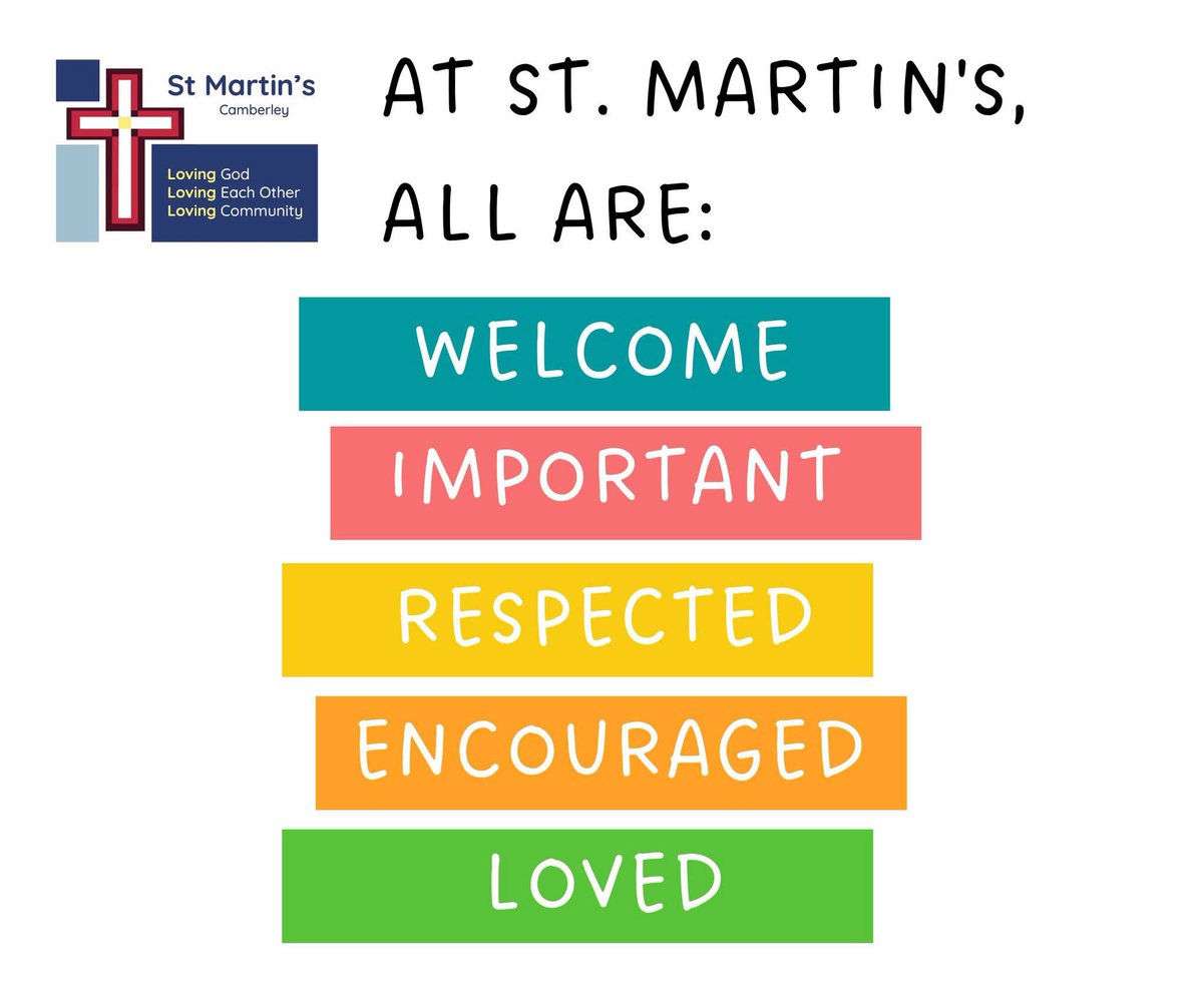 St Martin's Camberley tweet media