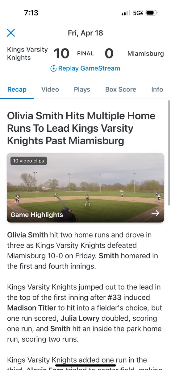 Olivia Smith tweet media