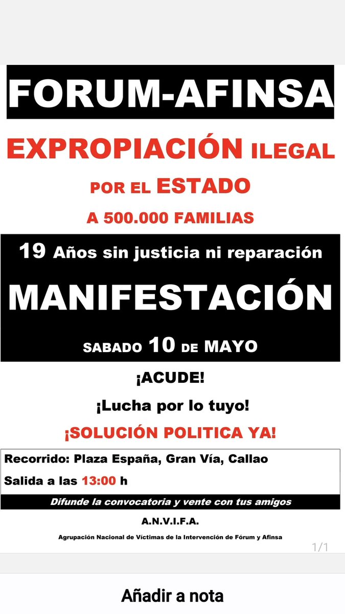 PENADOMI's tweet photo. Cambio de hora.
Salimos a las 13 h desde Plaza España hasta Callao. https://t.co/qzcydrkXu3