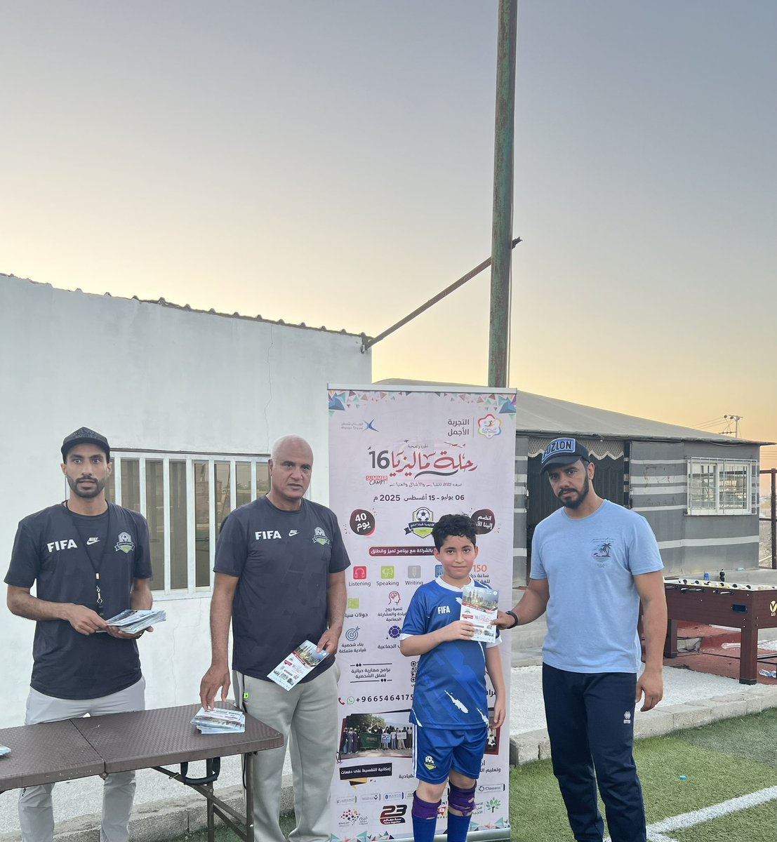 fifaummluj's tweet photo. أول بوادر الشراكة الأخيرة لأكاديمية فيفا أملج مع برنامج تميز وأنطلق في صيف 2025 . تمنياتنا للاعبينا التوفيق والتميز https://t.co/zRcSMSjtiV