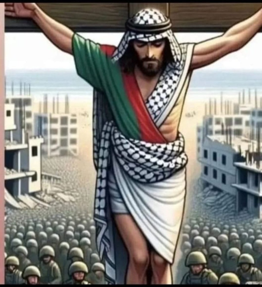 Feliz Pascua de resurrección. 
Y recuerden que Jesús era Palestino 🇵🇸