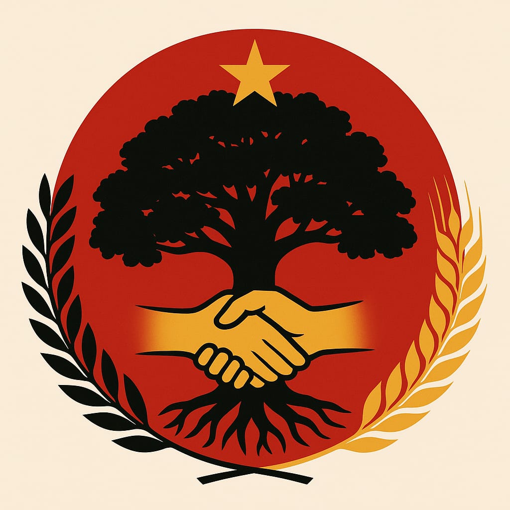 Se funda la Fraternidad de las tres columnas, 19/4/2025
★
Una organización encargada de entrelazar lazos entre el comunitarismo Cantenario, el Capitalismo natural y el socialismo Comunitario.
★
¡Únete y se guardian del bien común, y enemigo del liberalismo!
#CCS