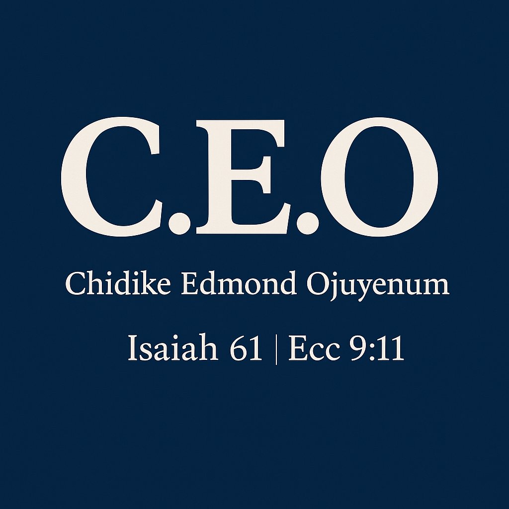 chidikeedmond's tweet photo. I’m Chidike Edmond Ojuyenum — CEO by calling, not just title.
Anointed to build, restore, and lead.
I don’t move by speed or strength, but by grace, timing, and vision.
Where others see ruins, I see revival. Ashes don’t scare me — I build empires from them.
#FaithAndStrategy https://t.co/8x3xRXWOJE
