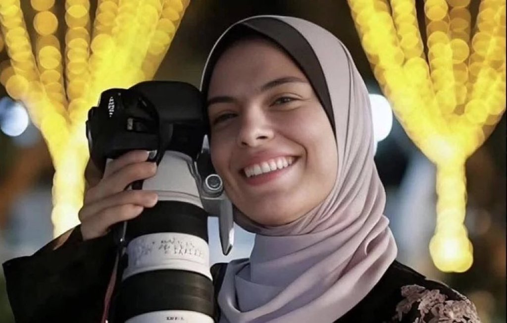 Palestinian photographer Fatima Hassouna announced her  documentary will be screened at France film festival.

Within hours Israel murdered her and her entire family of 10.
