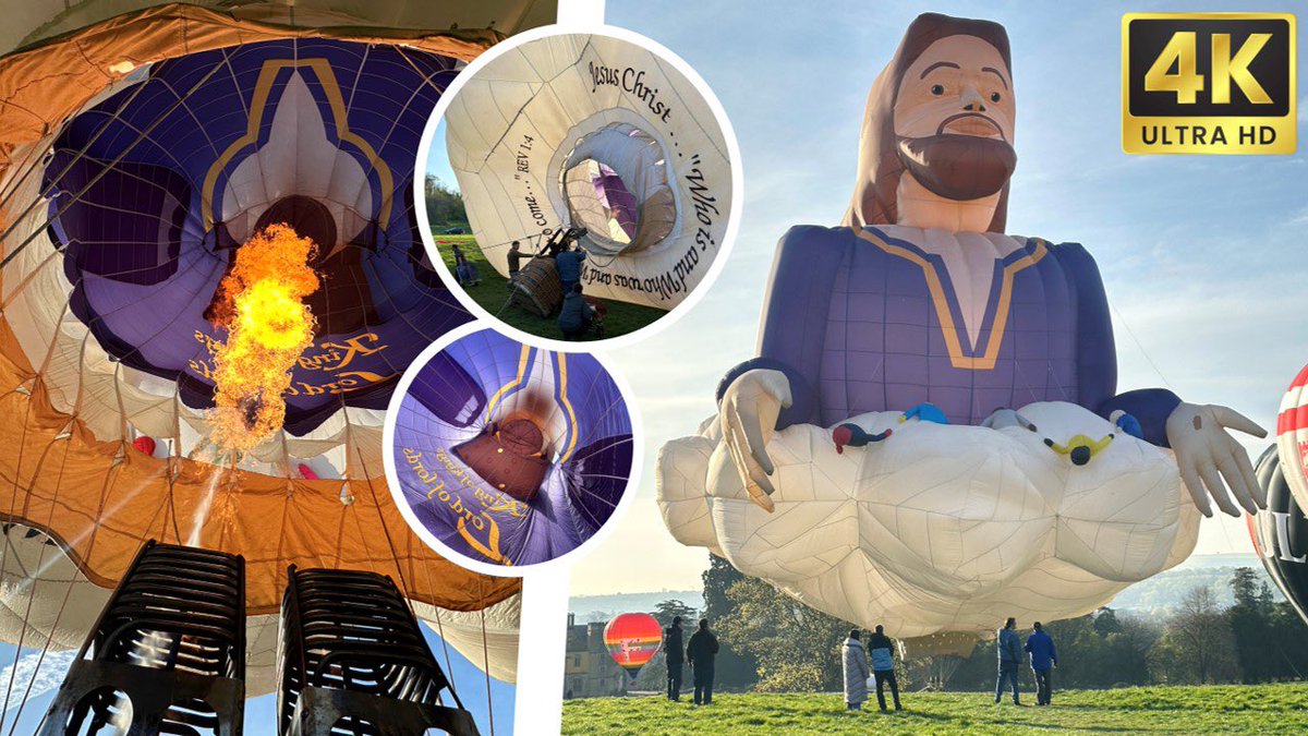 𝗡𝗘𝗪 𝗩𝗜𝗗𝗘𝗢 | 12/04/25 - Miracle Man Special Shape Inflation

The Miracle Man rises again – his first inflation in 18 years, and his very first on UK soil! Filmed at Ashton Court, Bristol in stunning 4K detail, captured like never before.

👉 youtu.be/iSHgIUI8RtQ?si…