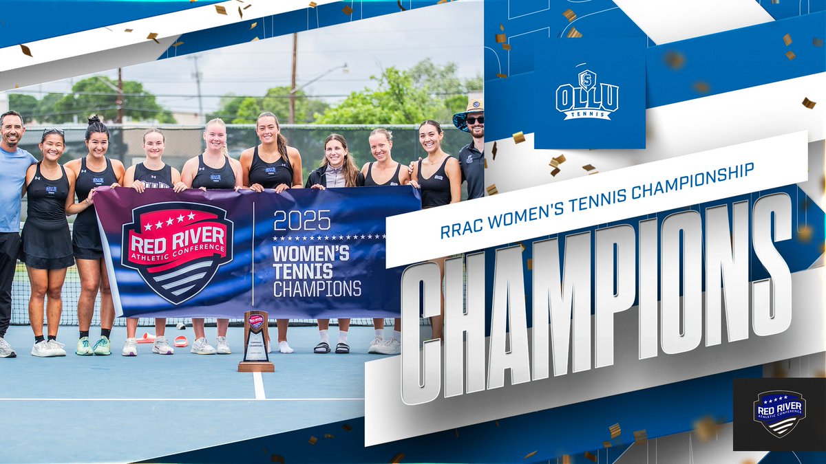 🏆 CHAMPS 🏆

No. 20 takes down LCU to claim the 2025 RRAC Women's Tennis Championship!

#WingsUpSaints
