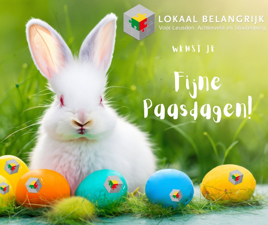 Lokaal Belangrijk wenst iedereen fijne paasdagen toe. #pasen #Leusden #achterveld #Stoutenburg