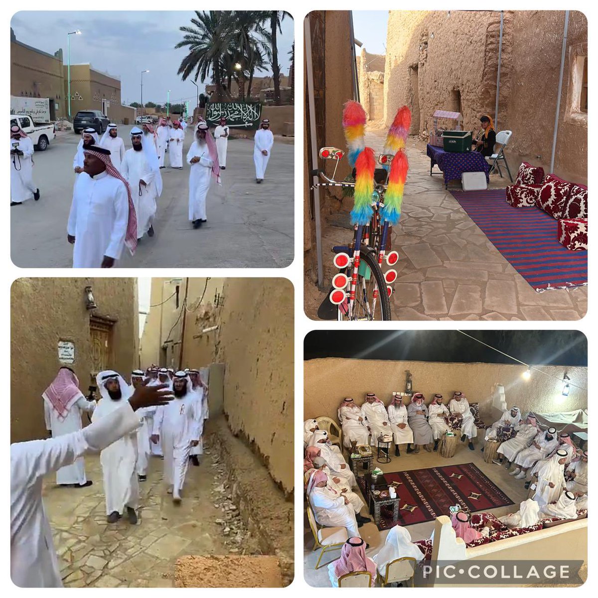 زوار القرية التراثية لهذا اليوم 
السبت    ٢١ / ١٠ / ١٤٤٦هـ
الموافق  19 / 4 / 2025م
ضيوف أ /فؤاد بن عبدالله عبدالعزيز الحاتم 
وجولة في معالم القرية التراثية 
#عودة_سدير 
.