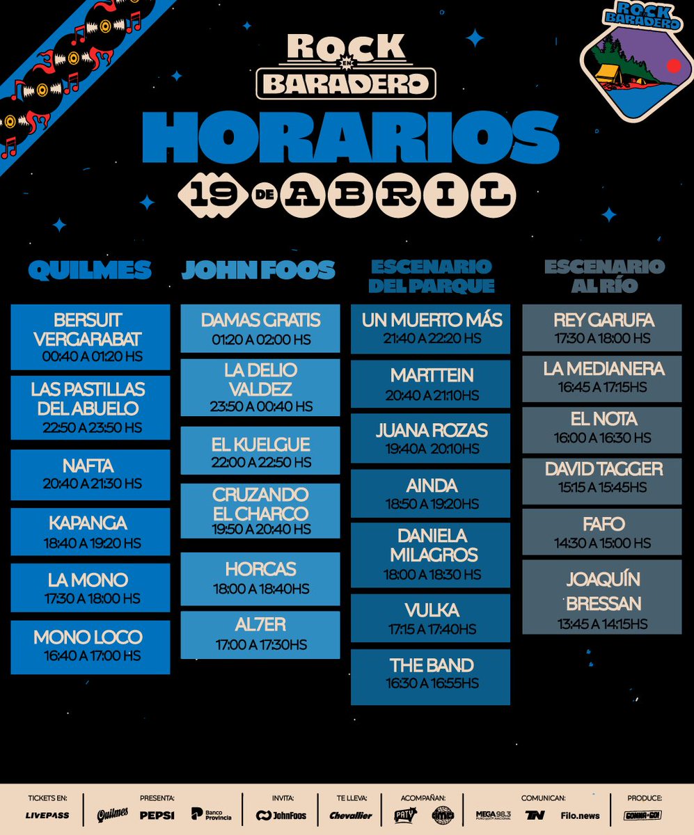 Hoy 21:40 cerrando el escenario del parque 🩸