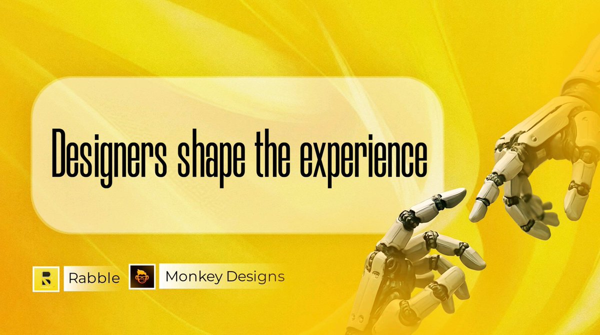 RabbleHub's tweet photo. ➡️ DESIGNERS SHAPE THE EXPERIENCE:

You see the way people react when they read?

That’s design!

The spacing, font, color, layout? That's all that shapes perception.

Good design lets the copy breathe and shine. https://t.co/zc4E09k3Il