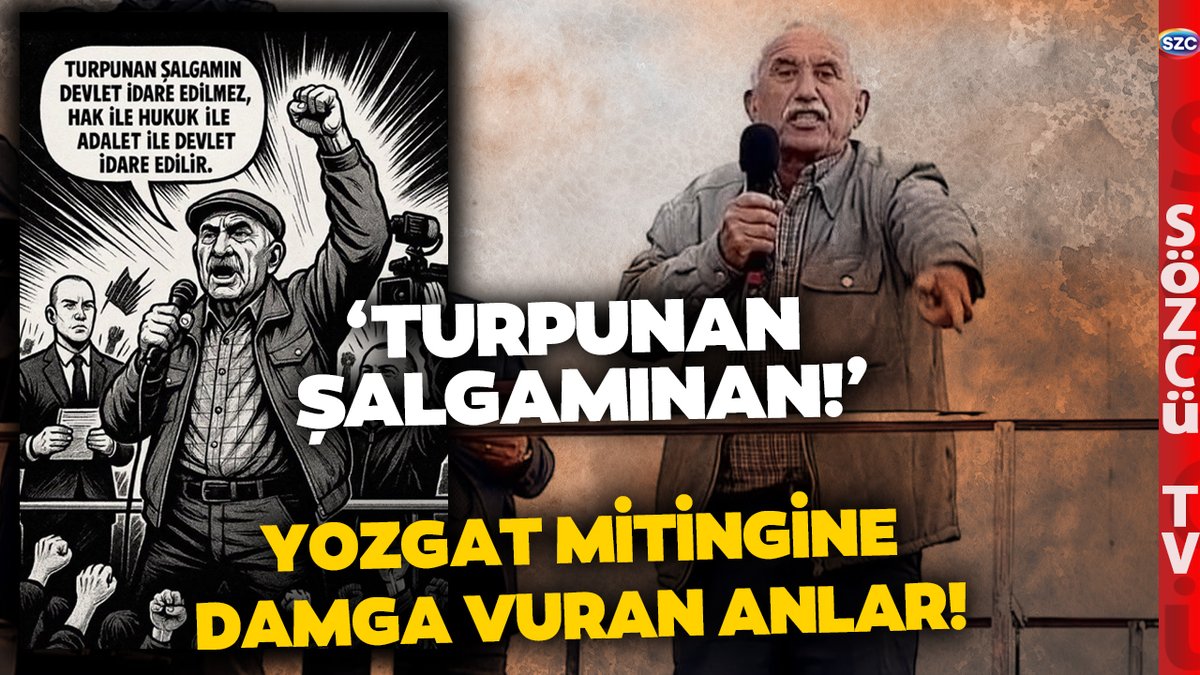 SÖZCÜ Televizyonu (@szctelevizyonu) on Twitter photo 'TURPUNAN ŞALGAMINAN DEVLET İDARE EDİLMEZ' Yozgatlı Çiftçi Sosyal Medyayı Kasıp Kavurdu! <a href="/dmladogan/">Damla Doğan Tuncel</a>
youtu.be/eD-4PWGA3CQ 'TURPUNAN ŞALGAMINAN DEVLET İDARE EDİLMEZ' Yozgatlı Çiftçi Sosyal Medyayı Kasıp Kavurdu! <a href="/dmladogan/">Damla Doğan Tuncel</a>
youtu.be/eD-4PWGA3CQ