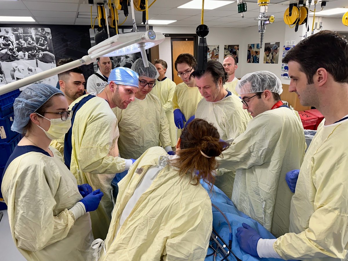 UR Neurosurgery (@urneurosurgery) on Twitter photo Honored to have featured Dr. Ehud Mendel from <a href="/YNeurosurgery/">Yale Department of Neurosurgery</a> as our Visiting Professorship and Thoracic En Bloc Vertebrectomy Skills Lab! 🧠
#Neurosurgery #NeuroTwitter #MedEd #MedTwitter #MedX Honored to have featured Dr. Ehud Mendel from <a href="/YNeurosurgery/">Yale Department of Neurosurgery</a> as our Visiting Professorship and Thoracic En Bloc Vertebrectomy Skills Lab! 🧠
#Neurosurgery #NeuroTwitter #MedEd #MedTwitter #MedX