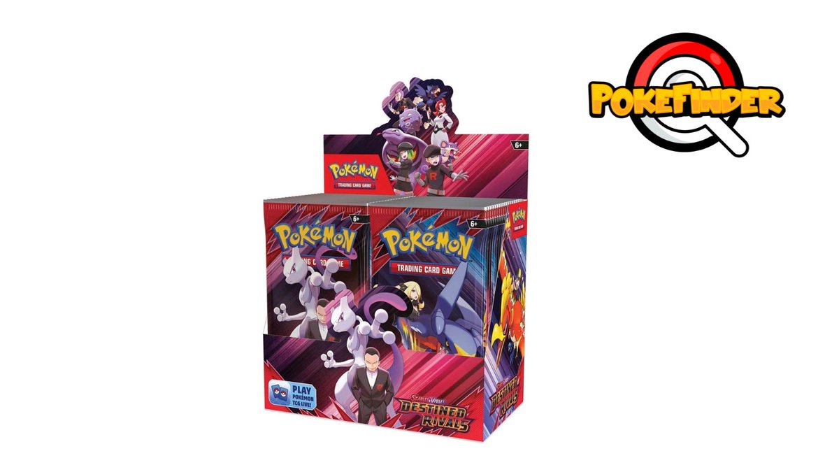 Pokemon Restock Alerts (@pokemonfindr) on Twitter photo 🚨 GIVEAWAY 🚨
We are giving away 1 Destined Rivals Booster Box for FREE
How to Enter:
✅ Follow <a href="/PokemonFindr/">Pokemon Restock Alerts</a>
✅ Repost this post
✅ Comment your favorite first gen Pokemon!
Winner will be drawn May 3rd
US Residents only 🇺🇸
#Pokemon #PokemonTCG 🚨 GIVEAWAY 🚨
We are giving away 1 Destined Rivals Booster Box for FREE
How to Enter:
✅ Follow <a href="/PokemonFindr/">Pokemon Restock Alerts</a>
✅ Repost this post
✅ Comment your favorite first gen Pokemon!
Winner will be drawn May 3rd
US Residents only 🇺🇸
#Pokemon #PokemonTCG