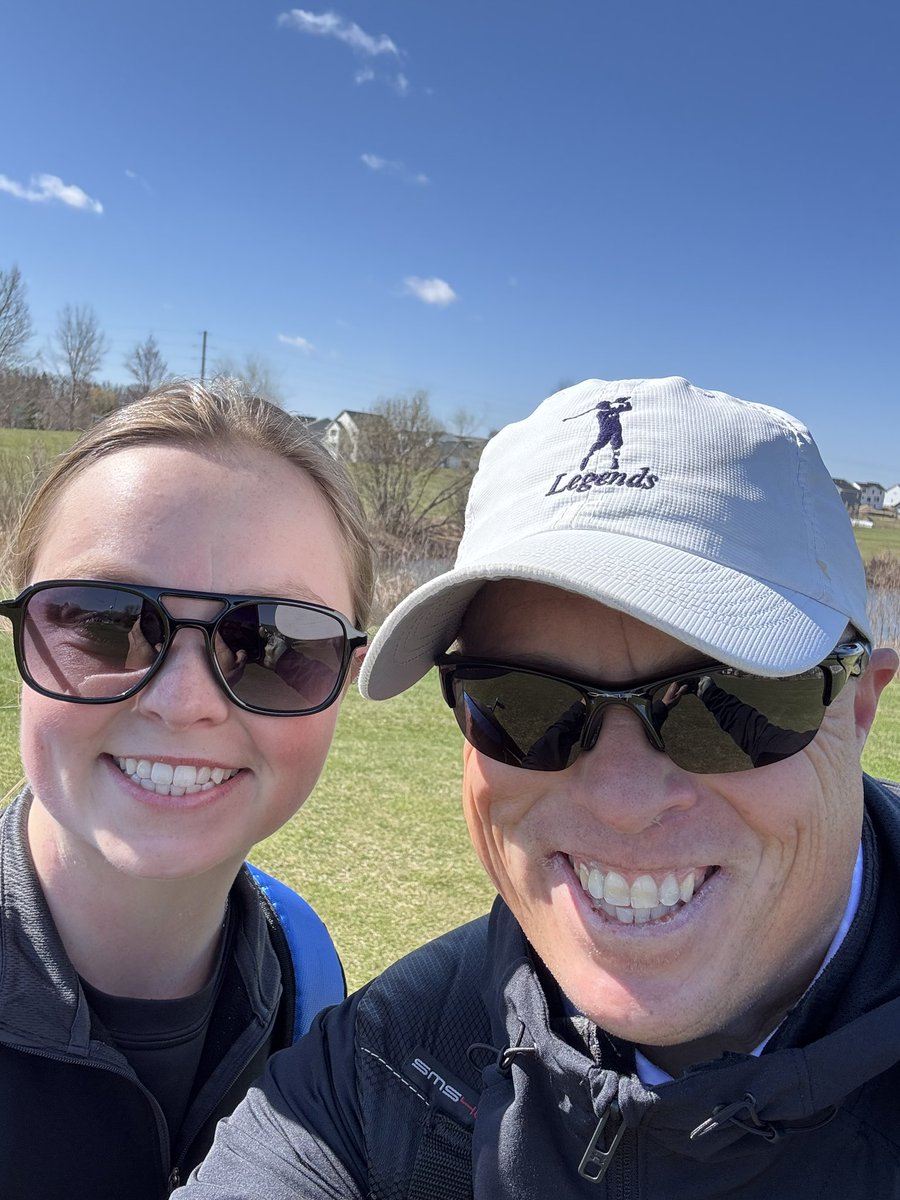 It was a great morning to play golf with my daughter <a href="/elinorsayers/">Elinor Sayers</a>