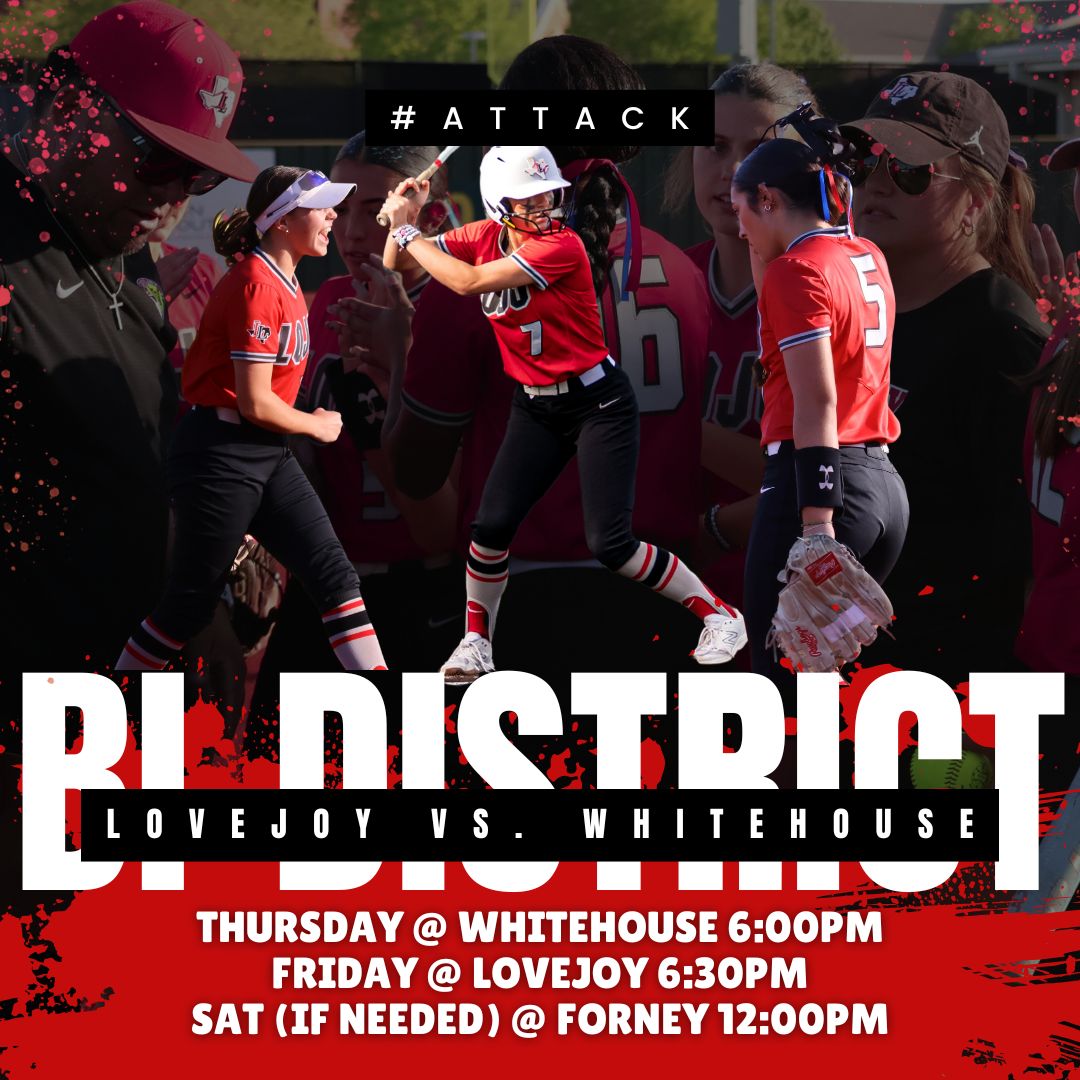 IT'S SOFTBALL PLAYOFF TIME LOVEJOY NATION!!! #Attack