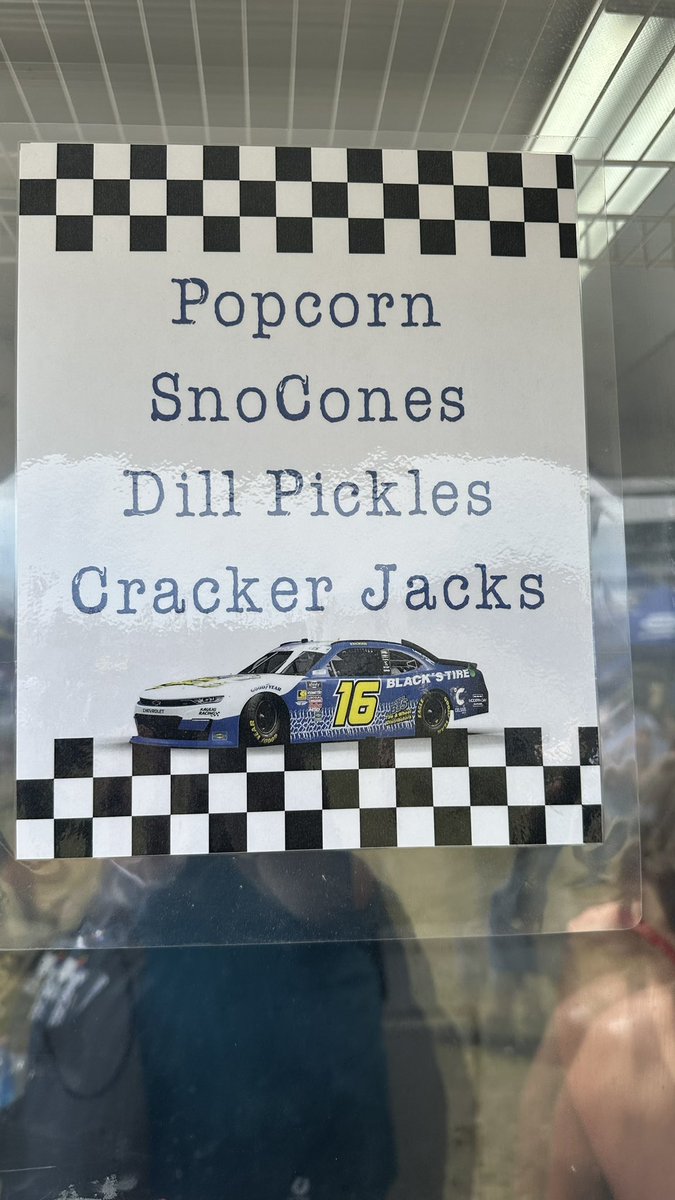 TheNCSportsNet's tweet photo. .@Rockingham1965 fans are TOUGH
Check out these flavors for slushies…
Everyone is amped up for the return of racing to THE ROCK!
@NC_By_Train and the #RockinghamExpress is the only way to go to a race 🏁
#MakeItNASCARtrain
#Train2Track https://t.co/O331ICvlga