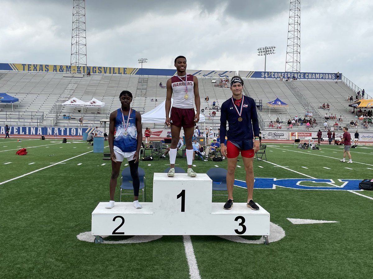 .<a href="/tuloso_midwayhs/">Tuloso Midway High School</a> senior Jayden McCoy <a href="/JaydenMccoy07/">Jayden Mccoy</a> wins the Class 4A long jump with a jump of 24 feet to return to the UIL state meet in Austin. <a href="/CallerSports/">Caller Sports</a> <a href="/qmartinez/">Quinton Martinez</a>