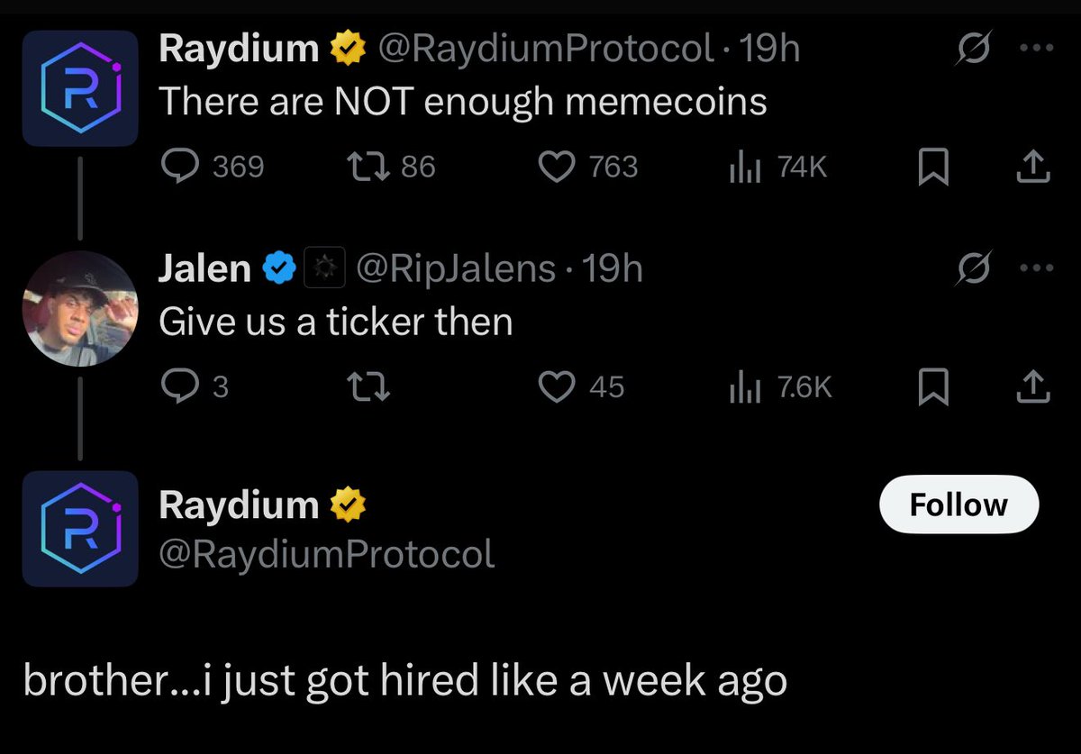 Let the intern keep his job please….