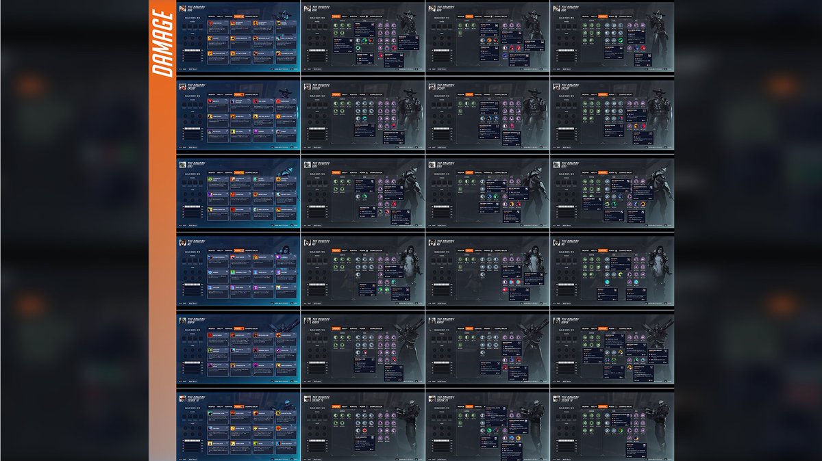 PlayOverwatch's tweet photo. The amount of Powers and Items coming to Stadium is massive, so here’s a massive list of the ones arriving in Season 16 🤯

Download our full hero list in the link below and build your own custom loadouts when Season 16: Stadium starts Apr 22 💪

📝 https://t.co/lLqTGuLDwV https://t.co/9Vj4ZJtbp4