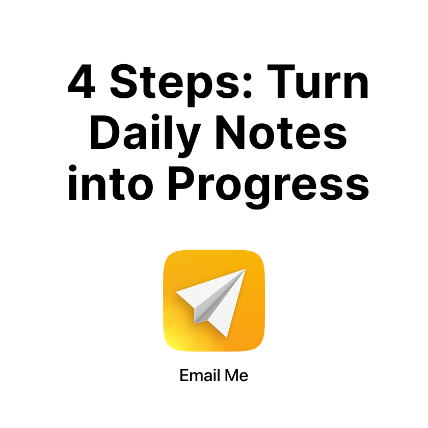 Email Me App tweet media