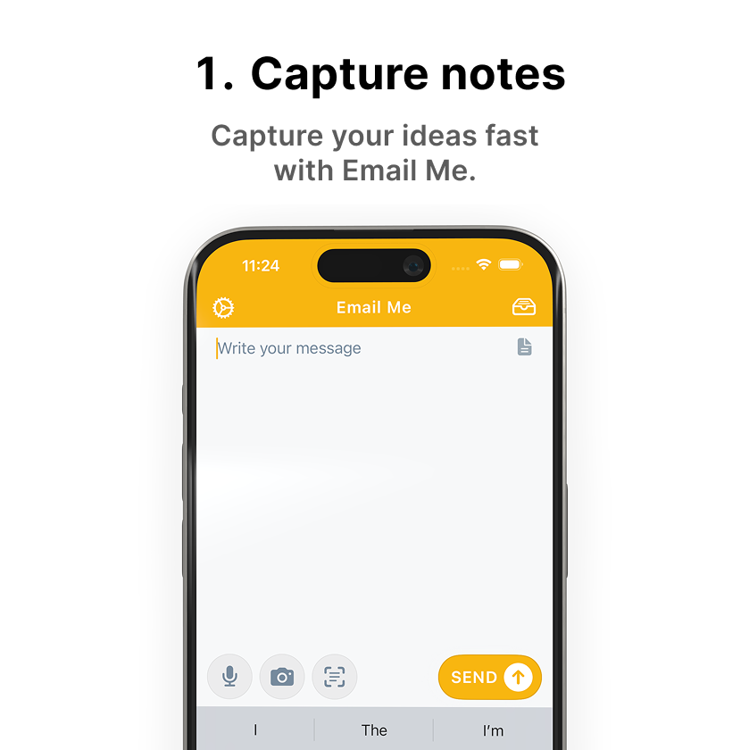 Email Me App tweet media