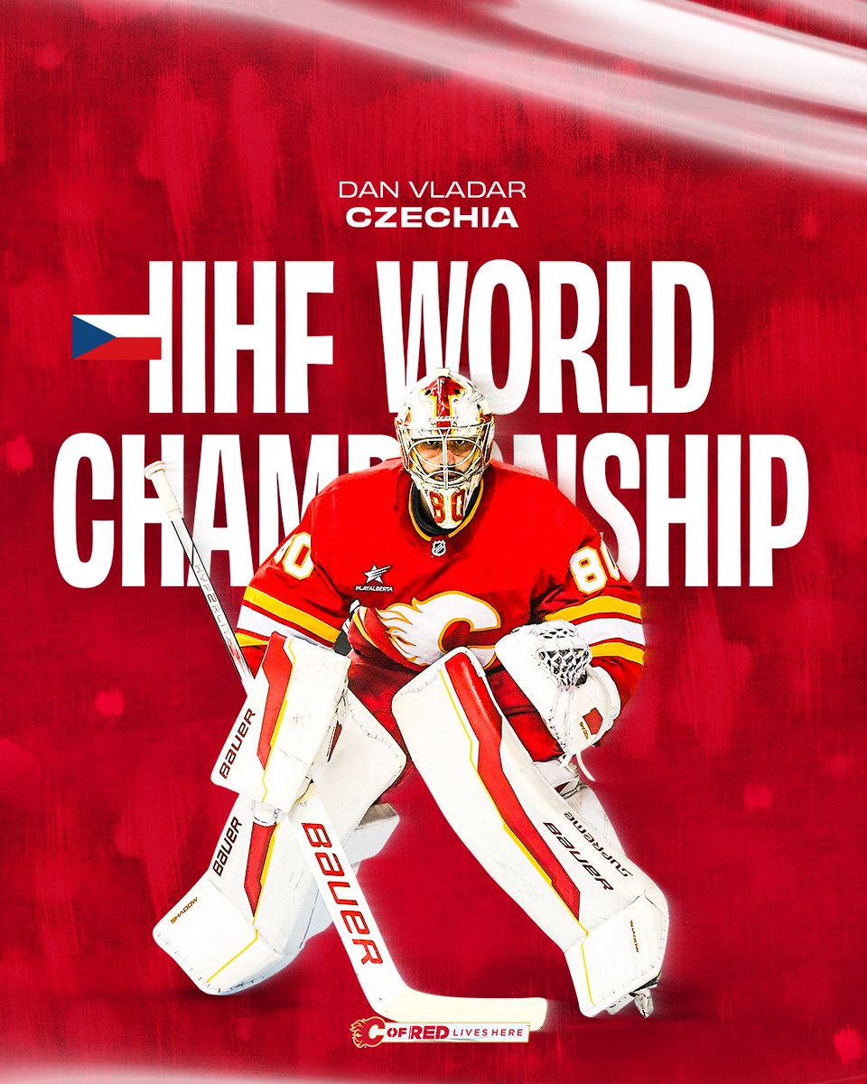 DARTH VLADAR!

Dan Vladar will play for 🇨🇿 at the 2025 #MensWorlds!