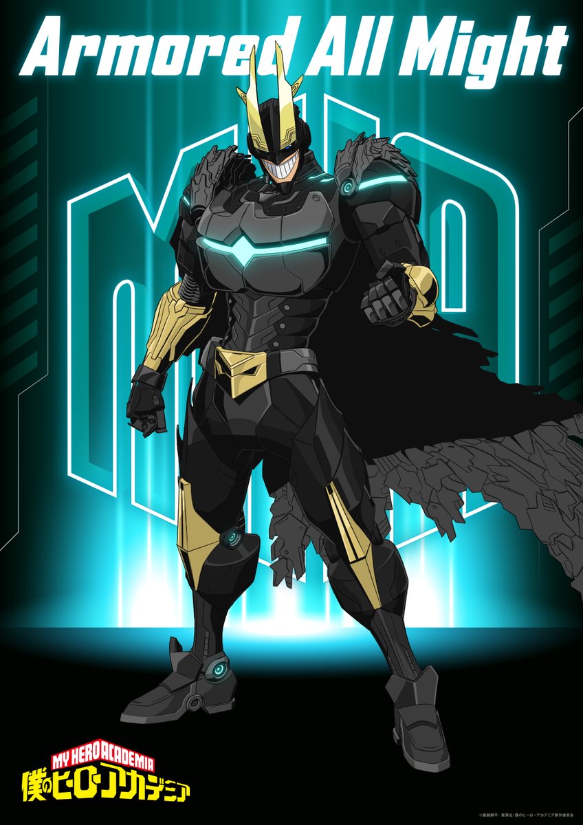 NEWS: My Hero Academia revealed a new Armored All Might visual