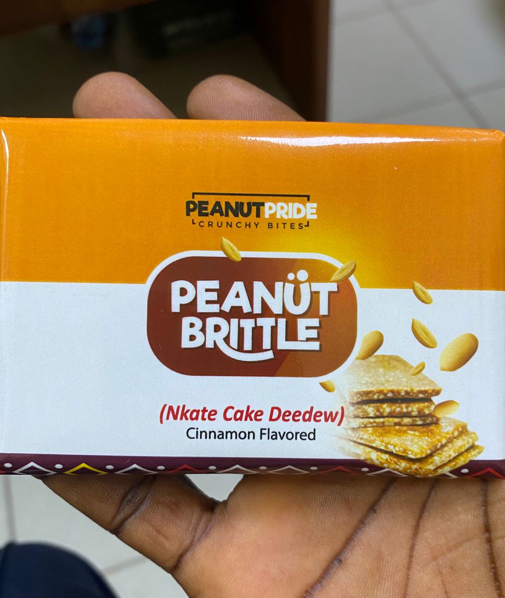 KofyJesseStudio's tweet photo. Paid Ads 📸 
Have you tasted the delicious healthy Nkate Cake in the system. This is Peanut Brittle, comes in 3 flavours 
1. Oat
2. Ginger 
3. Cinnamon 

Get for your loved one. Contact them on +233 249113677 https://t.co/ZEQRfqNt9j