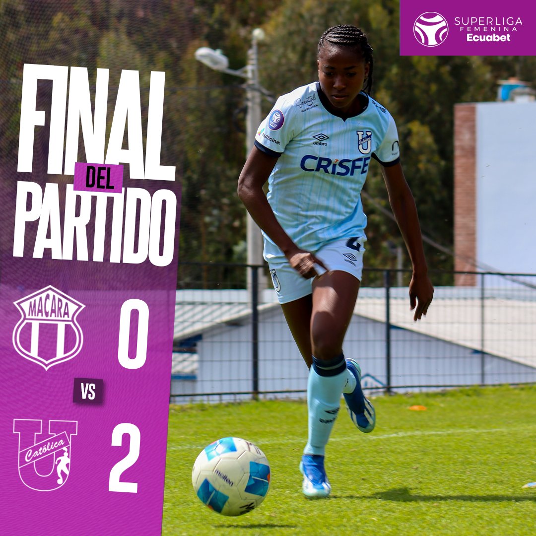 Final del partido y VICTORIA de nuestras guerreras ⚽️

Vamos 💪 

¡El TrencitoAzul! 🔵⚪

#FamiliaCammarata
#FemeninoUCatólica
#TodosPorCatólica