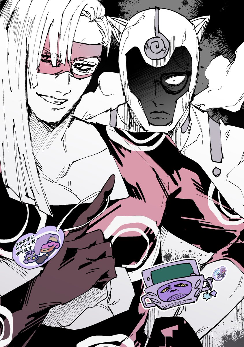 kagamino_budoko's tweet photo. 萌えキャラクターの仲良し萌えイラスト https://t.co/DJvqZTbGLi