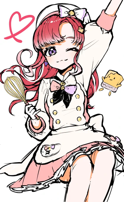 ラフ〜!!!可愛く描けております