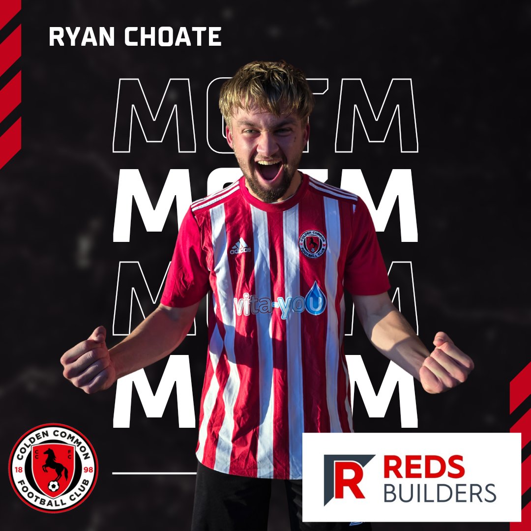 ColdenCommonFC's tweet image. Motm today goes to Ryan Choate with a first half hatrick.