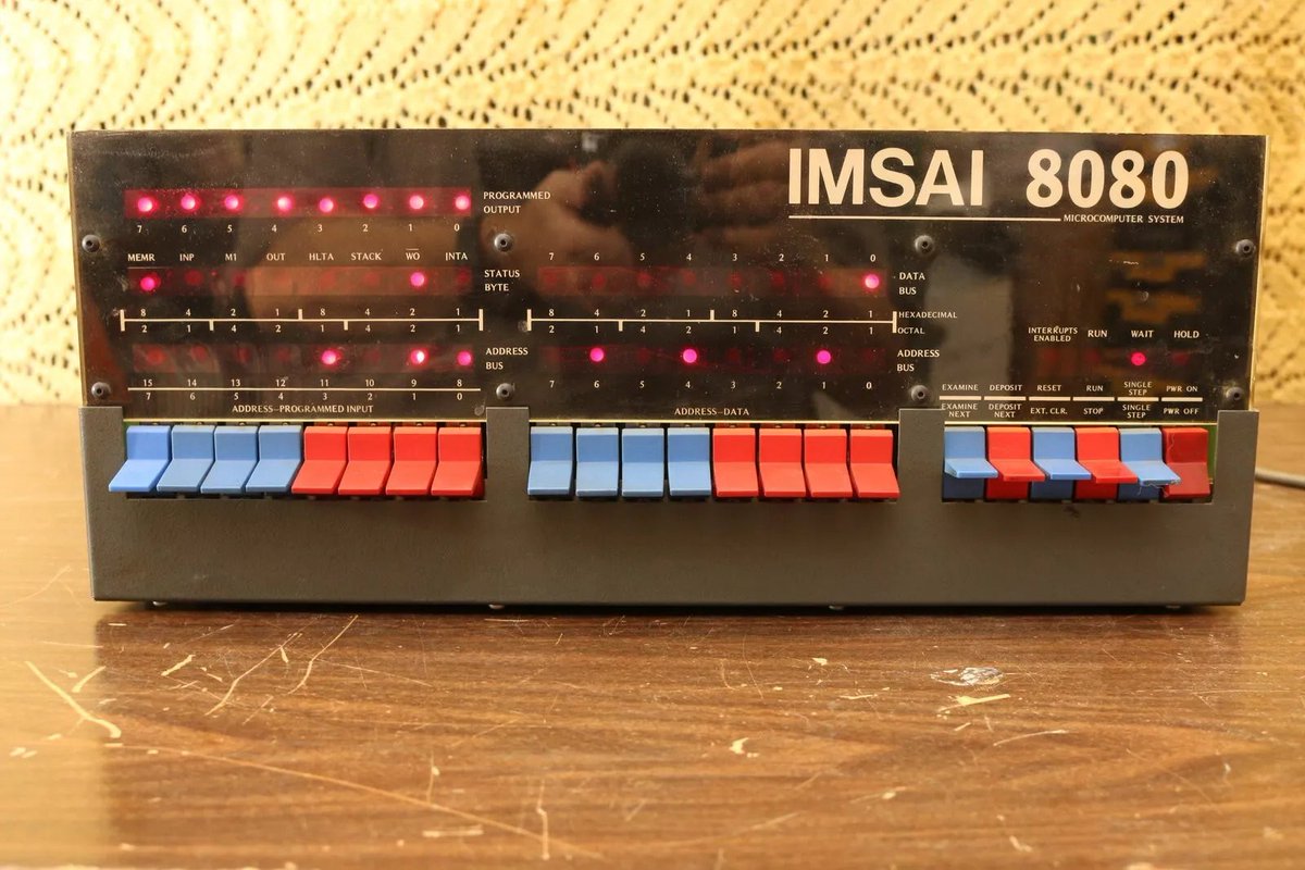 I've been trying to sell this Imsai for several weeks with local pickup, you arrange shipping and possible mobile local pickup. No takers.
 
So I finally added shipping and listed it on ePay.
ebay.com/itm/2568955518…