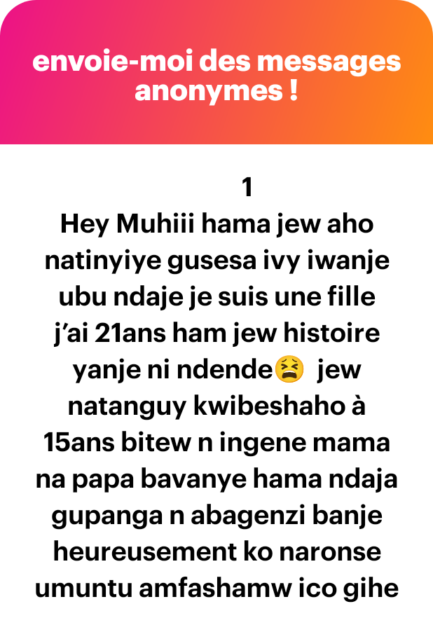 umuhirwa 2 😎🤞🏽 tweet media