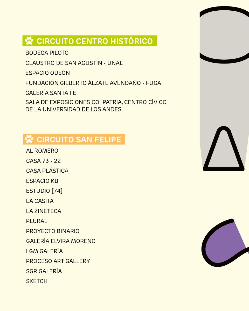 programaARTBO's tweet photo. ¡ARTBO | Fin de Semana se vive mejor en compañía!

Conoce los 60 espacios Pet Friendly que hacen parte de nuestros circuitos artísticos y planea tu visita junto a tu mejor amigo de cuatro patas.

¡Te esperamos del 25 al 27 de abril en #ARTBOfds! https://t.co/ZFpZa7QWVT
