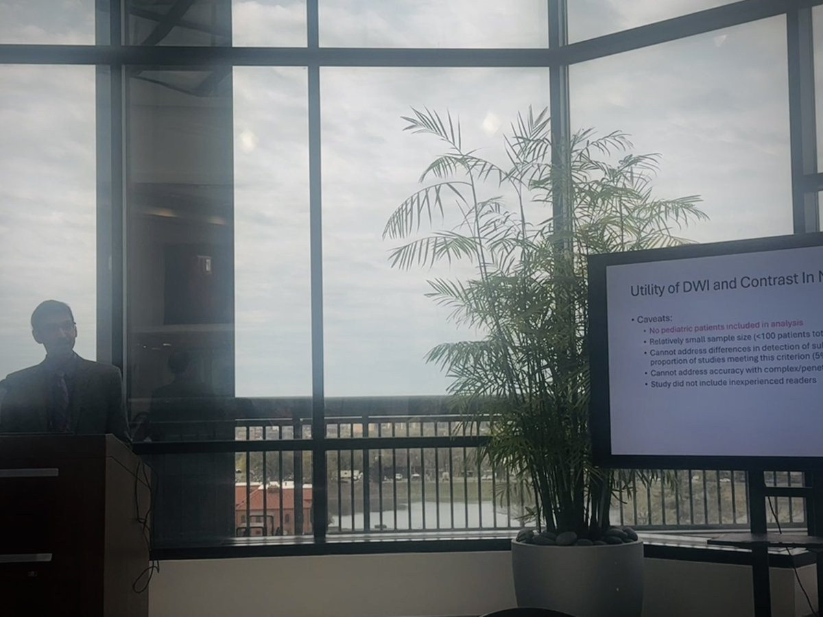 NeeraGuptaMD's tweet photo. 🧵 1 of 2
Dr Narendra Shet discussing advances in MR technology for the assessment of #IBD—what the future holds on 4/10/25 @ #PIBDRD25 https://t.co/tAEFWCSWjC