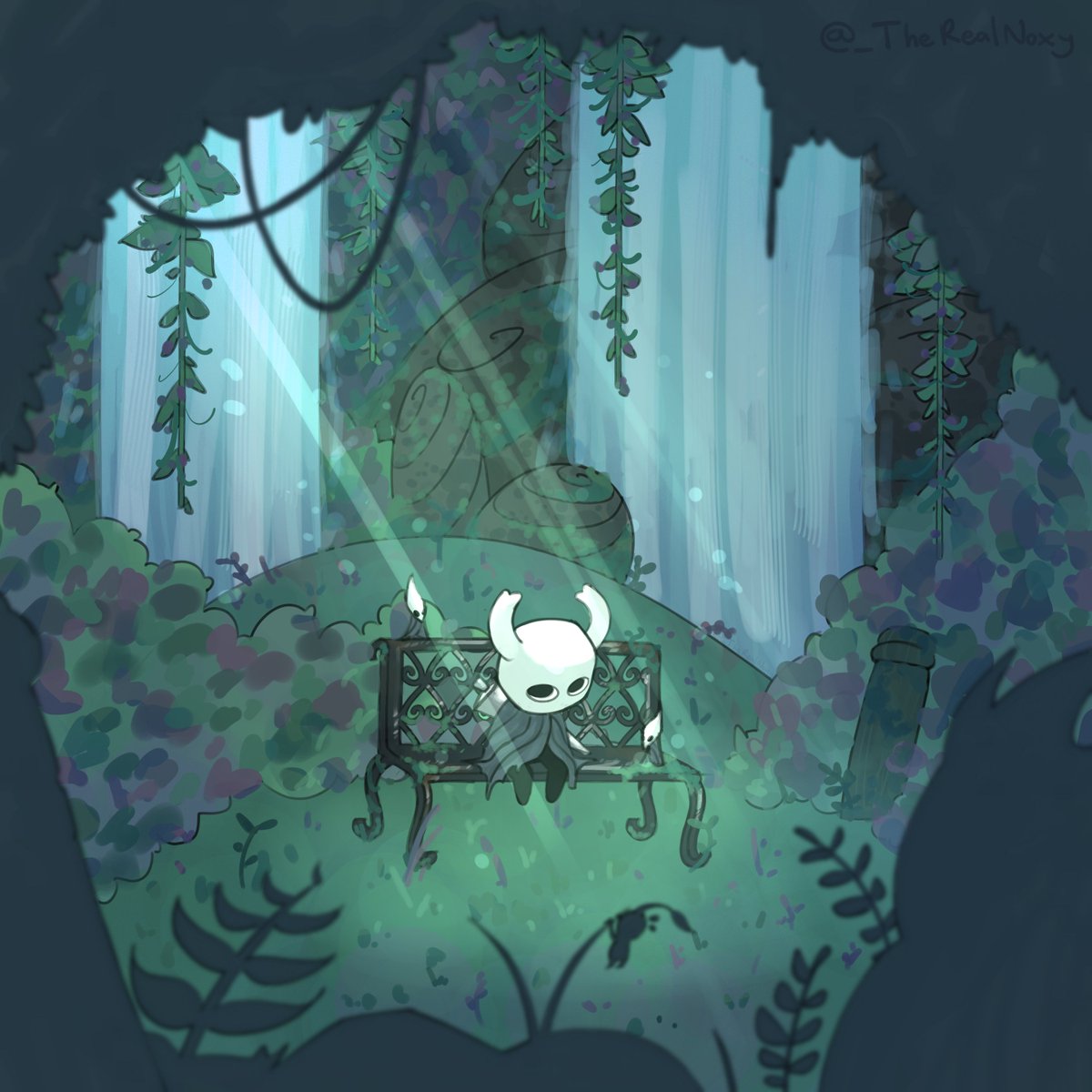 Made a hollow knight drawing for some college work
#hollowknight