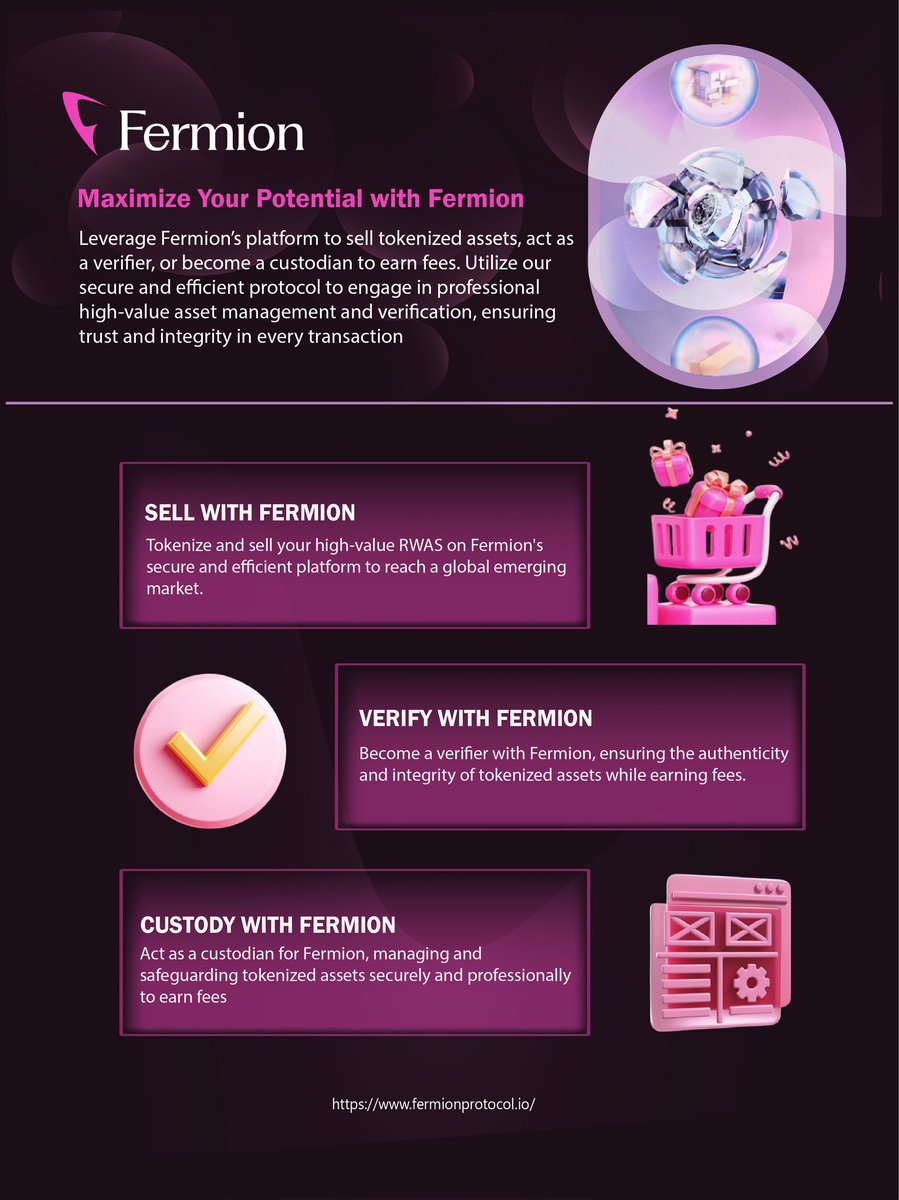 Promzy_Elisha (@splendolint) on Twitter photo RWA tokenization is different but more interesting on <a href="/FermionProtocol/">Fermion Protocol</a>
๐ง๐ต๐ถ๐ป๐ธ ๐ผ๐ณ ๐๐ต๐ถ๐:๐ญ: ๐ค
๐๐ผ ๐๐ผ๐ ๐ธ๐ป๐ผ๐ ๐๐ต๐ฎ๐ ๐ฎ ๐ฟ๐ฎ๐ฟ๐ฒ ๐ฒ๐ฑ๐ถ๐๐ถ๐ผ๐ป ๐น๐๐
๐๐ฟ๐ ๐ถ๐๐ฒ๐บ ๐ผ๐ฟ ๐ฎ๐ป ๐ฎ๐๐๐ฒ๐ ๐ผ๐ณ ๐ต๐ถ๐ด๐ต ๐๐ฎ๐น๐๐ฒ, ๐ฐ๐ฎ๐ป ๐ฏ๐ฒ ๐๐ผ๐ธ๐ฒ๐ป๐ถ๐๐ฒ๐ฑ, ๐ฒ๐ป๐ฎ๐ฏ๐น๐ถ๐ป๐ด RWA tokenization is different but more interesting on <a href="/FermionProtocol/">Fermion Protocol</a>
๐ง๐ต๐ถ๐ป๐ธ ๐ผ๐ณ ๐๐ต๐ถ๐:๐ญ: ๐ค
๐๐ผ ๐๐ผ๐ ๐ธ๐ป๐ผ๐ ๐๐ต๐ฎ๐ ๐ฎ ๐ฟ๐ฎ๐ฟ๐ฒ ๐ฒ๐ฑ๐ถ๐๐ถ๐ผ๐ป ๐น๐๐
๐๐ฟ๐ ๐ถ๐๐ฒ๐บ ๐ผ๐ฟ ๐ฎ๐ป ๐ฎ๐๐๐ฒ๐ ๐ผ๐ณ ๐ต๐ถ๐ด๐ต ๐๐ฎ๐น๐๐ฒ, ๐ฐ๐ฎ๐ป ๐ฏ๐ฒ ๐๐ผ๐ธ๐ฒ๐ป๐ถ๐๐ฒ๐ฑ, ๐ฒ๐ป๐ฎ๐ฏ๐น๐ถ๐ป๐ด