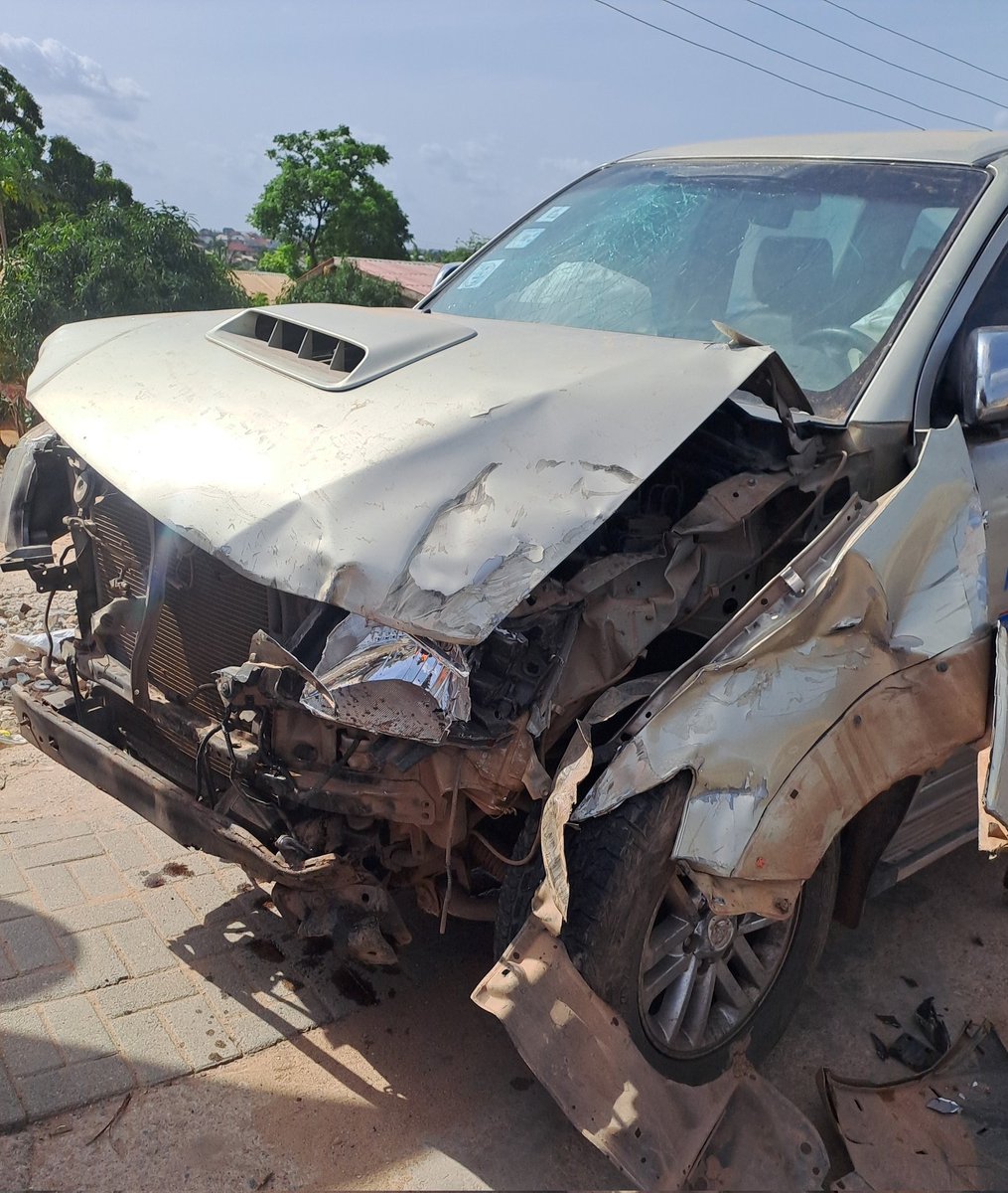 leroy_rules's tweet photo. I am very grateful for life!
Escaping death is a humbling feeling!
Didn't see myself getting involved in an accident today.
Not every one rams into a tipper truck and leaves the scene unscathed.

Christ indeed has paid the debt for death!
Thank you, Lord! https://t.co/1XGhT04LPW