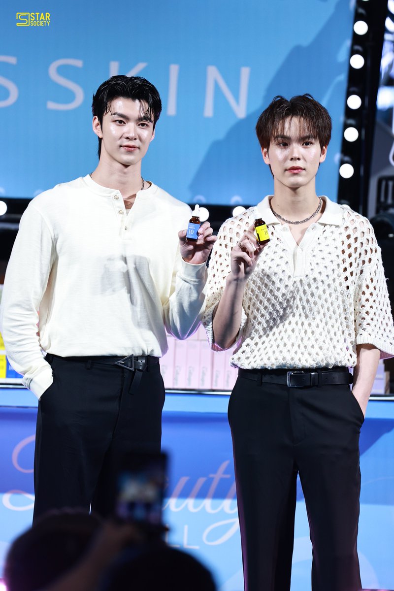 STARSOCIETY_TH's tweet photo. "มีน - ปิง" ในงาน It’S SKIN Beauty for all with Meen-Ping
#ITSSKINxEVEANDBOY
#ITSSKINxMeenPing
#มีนปิง #MeenPing
#meennicha8 #Pingkrittanun
#ITSSKIN #ITSSKINThailand
#BeautyForAll #Power10Effectors
#eveandboy #ebitsskin https://t.co/bho8vS0Pom