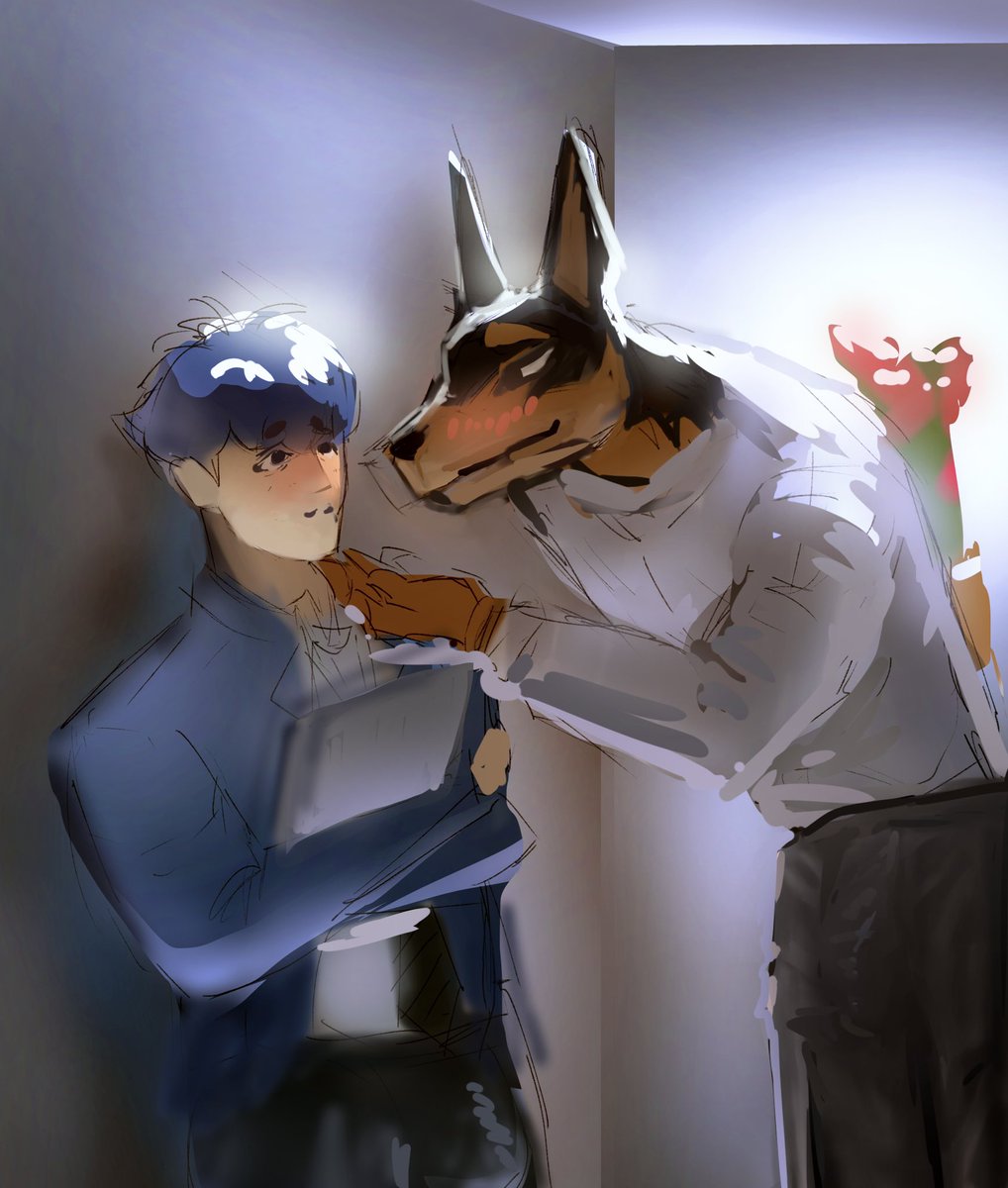 just discovered this game and played it a little, so… here’s a rough sketch of mine👉👈.

(Actually, I’m kinda more into Bruno x Shuck tho 👀)
 
#AStoryOfACompany!