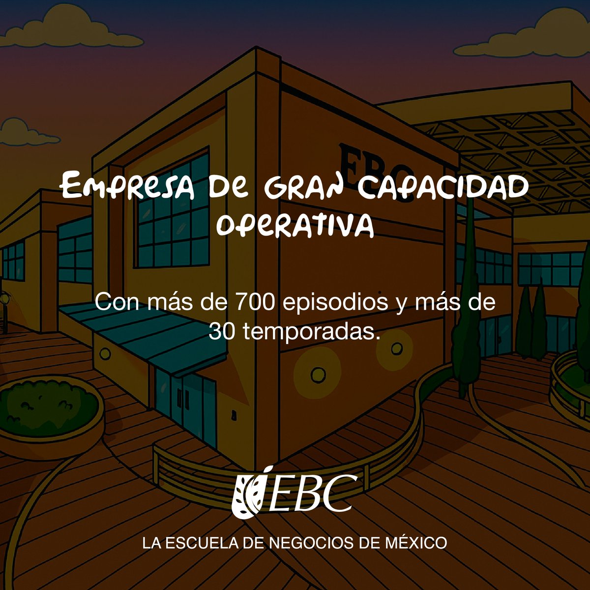 LaEBC's tweet photo. Los Simpson no sólo han sido un fenómeno de la televisión, también un imperio de entretenimiento. ¿Cómo han logrado mantenerse durante tanto tiempo? 💛

 #DíaDeLosSimpson #NegociosCreativos #LicenciasYMarcas #SomosEBC #EstrategiaEmpresarial https://t.co/zP12VMXcpR