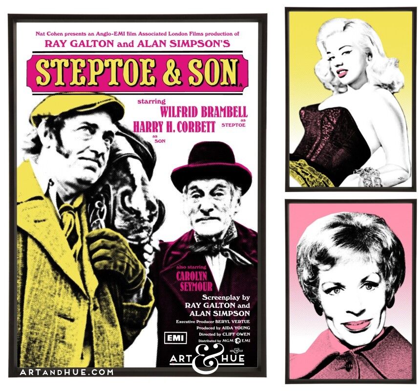ARTandHUE's tweet photo. On the 5select channel at 9pm, Harry H. Corbett & Wilfrid Brambel star in the film sequel "Steptoe & Son Ride Again" with Diana Dors & Yootha Joyce. https://t.co/0DsAPdJH5Q https://t.co/2WrJZ0fTZu