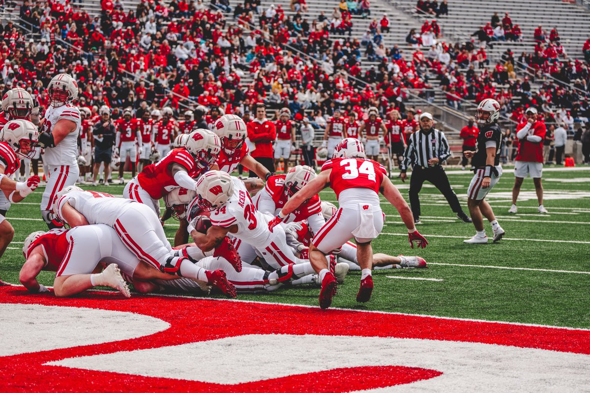 Wisconsin Football tweet media